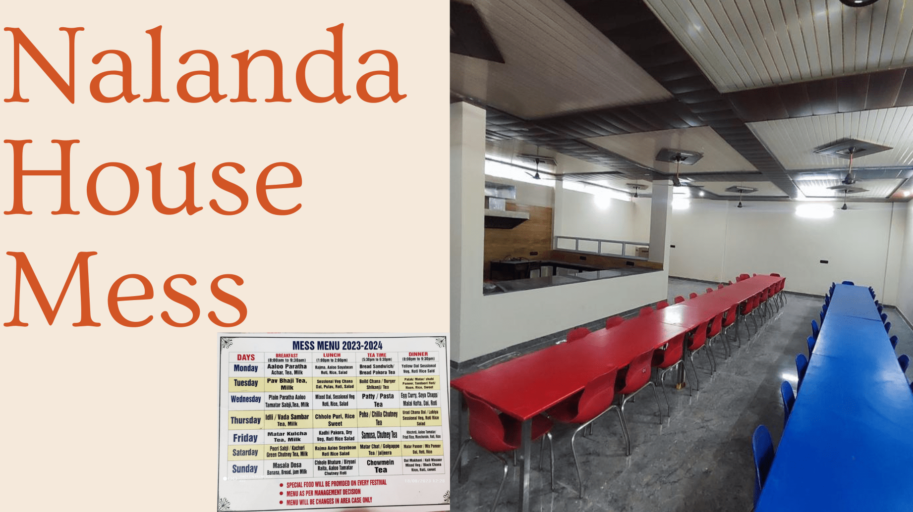 Ensuring Hostel Hygiene at Nalanda House Boys and Girls Hostel