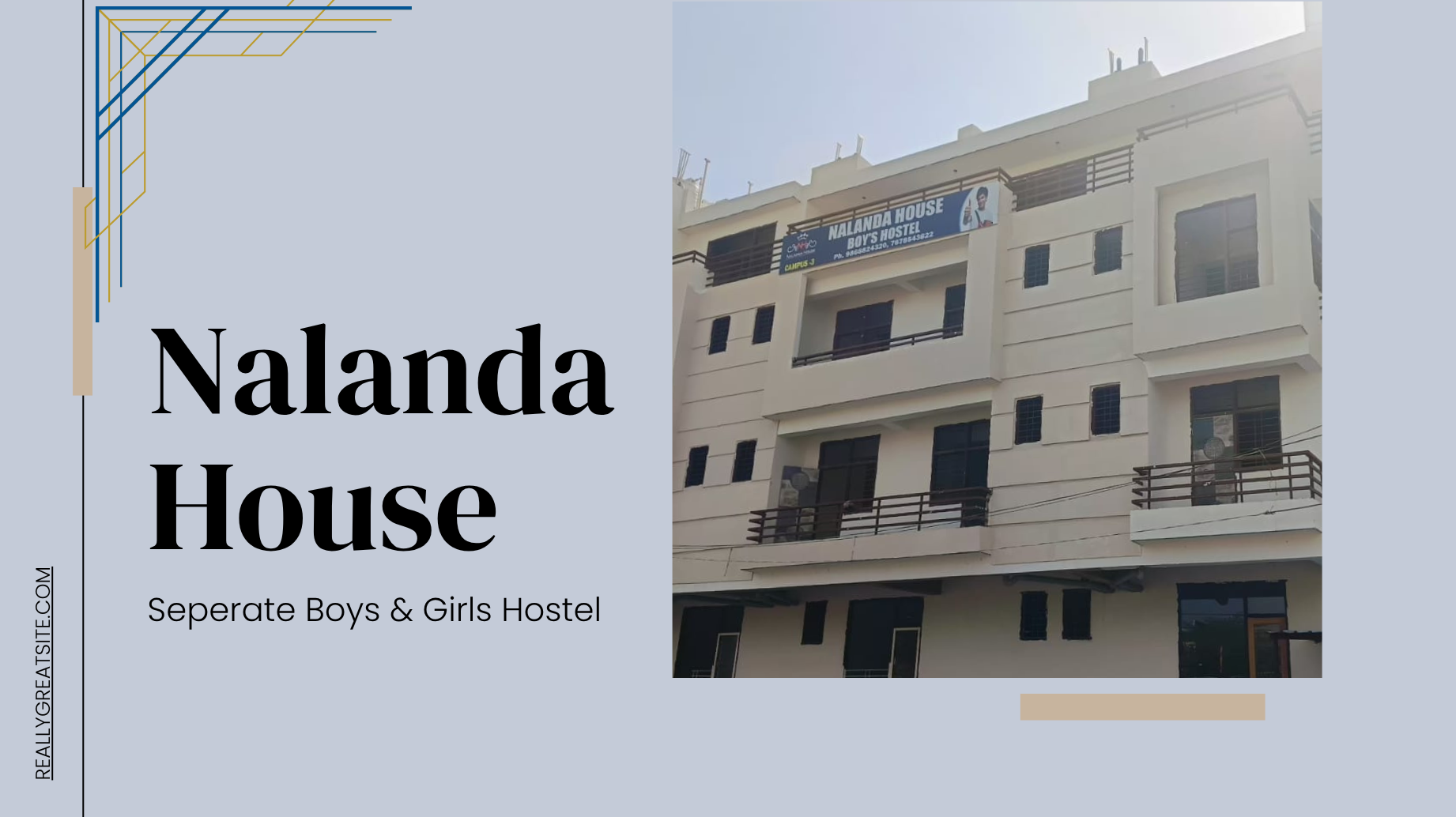 Discover the Comfort and Security of Nalanda House Hostel